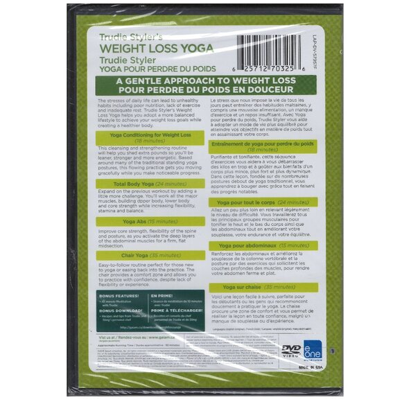 2 NEW DVDs Yogacise Yoga Sculpt with Weights & Weight Loss Yoga - Picture 5 of 5